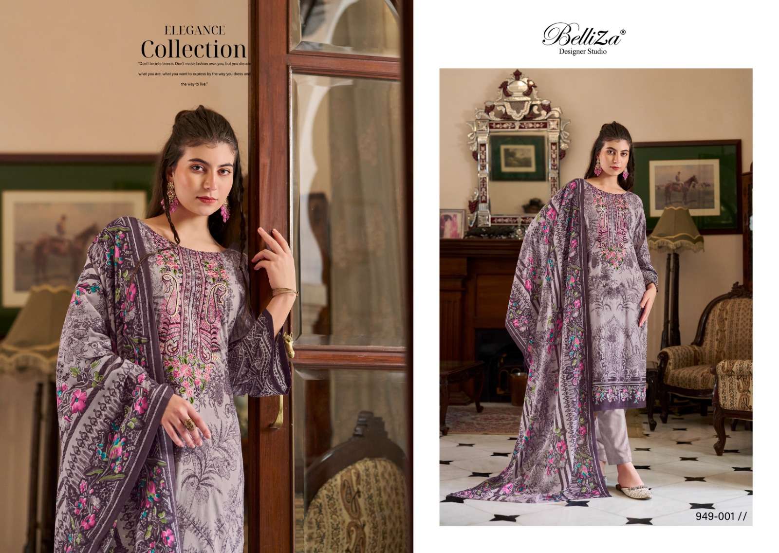 belliza designer studio naira vol 67 cotton catchy look salwar suit catalog