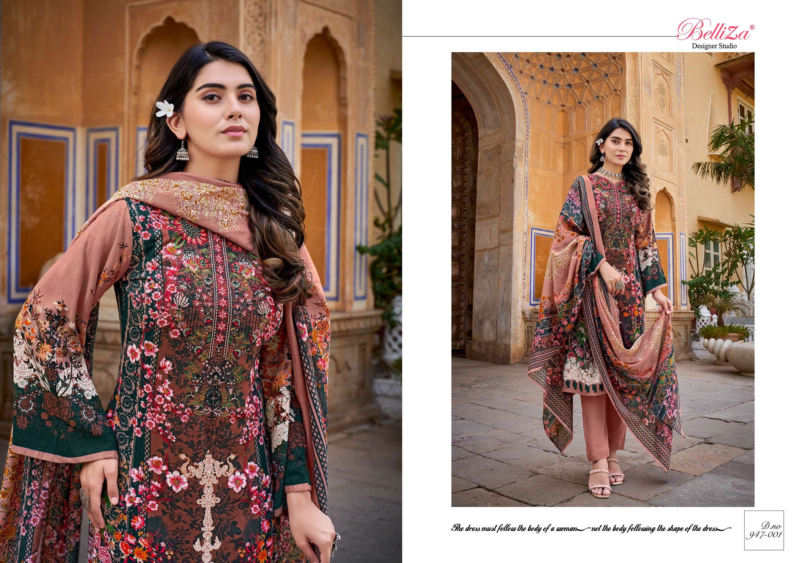 belliza designer studio riwayat reloded viscose rayon exclusive print salwar suit catalog