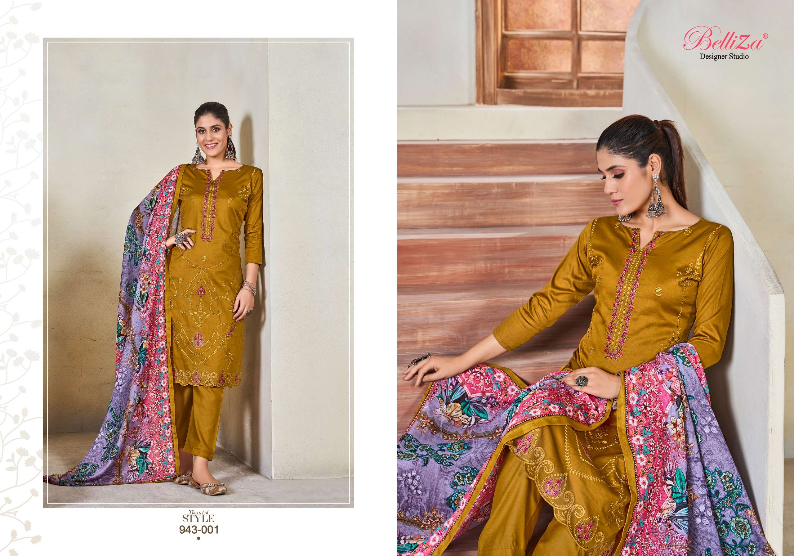 belliza desinger studio jashn e ishq vol 10 jam elegant salwar suit catalog