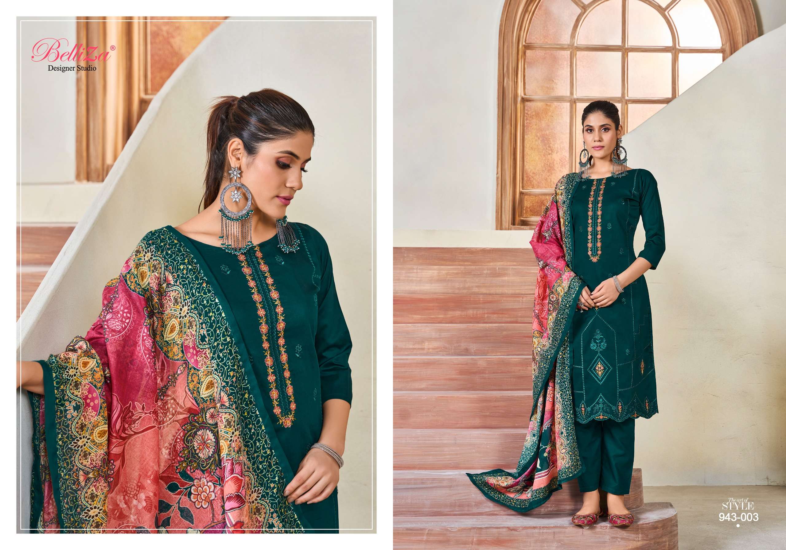 belliza desinger studio jashn e ishq vol 10 jam elegant salwar suit catalog