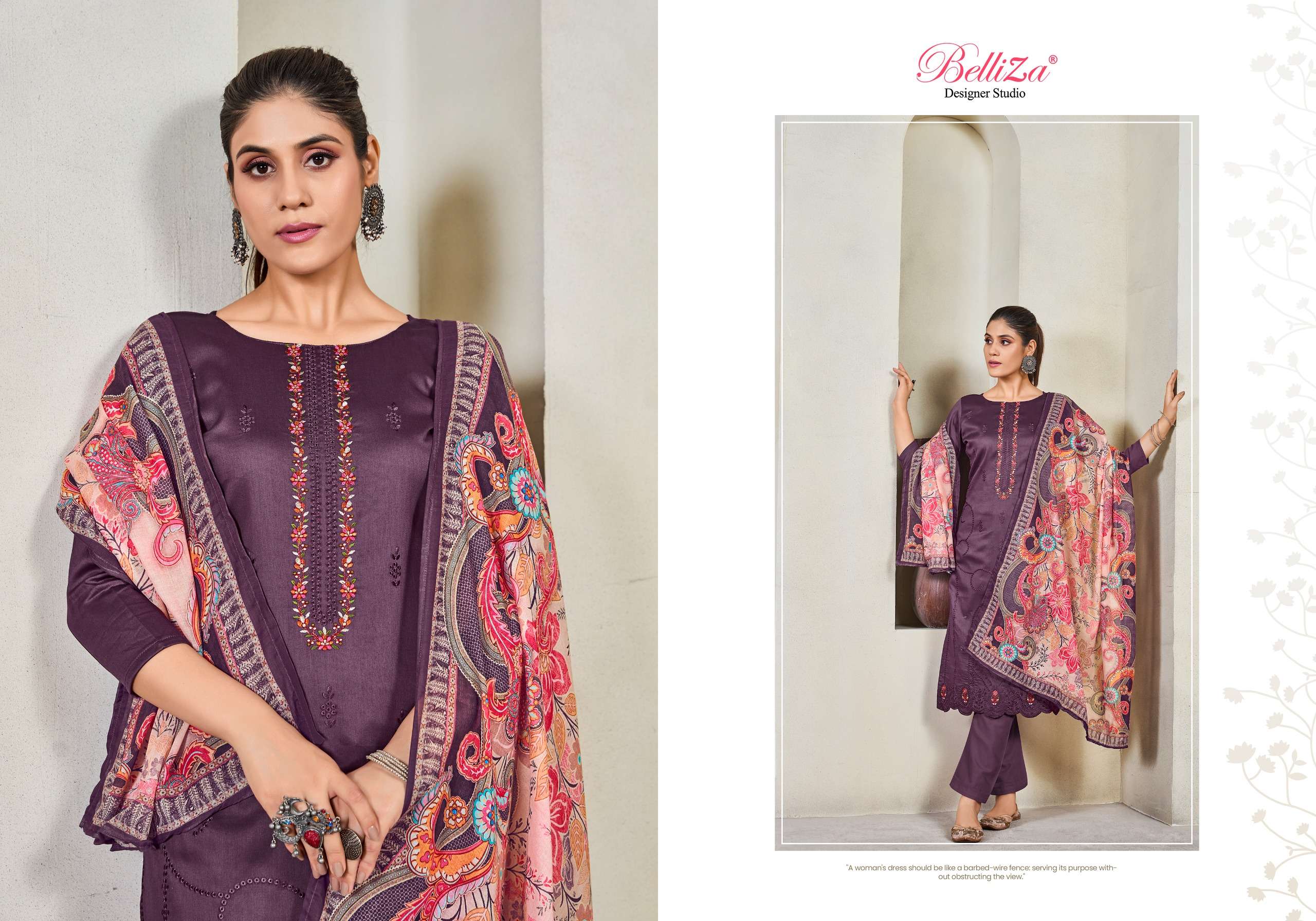 belliza desinger studio jashn e ishq vol 10 jam elegant salwar suit catalog