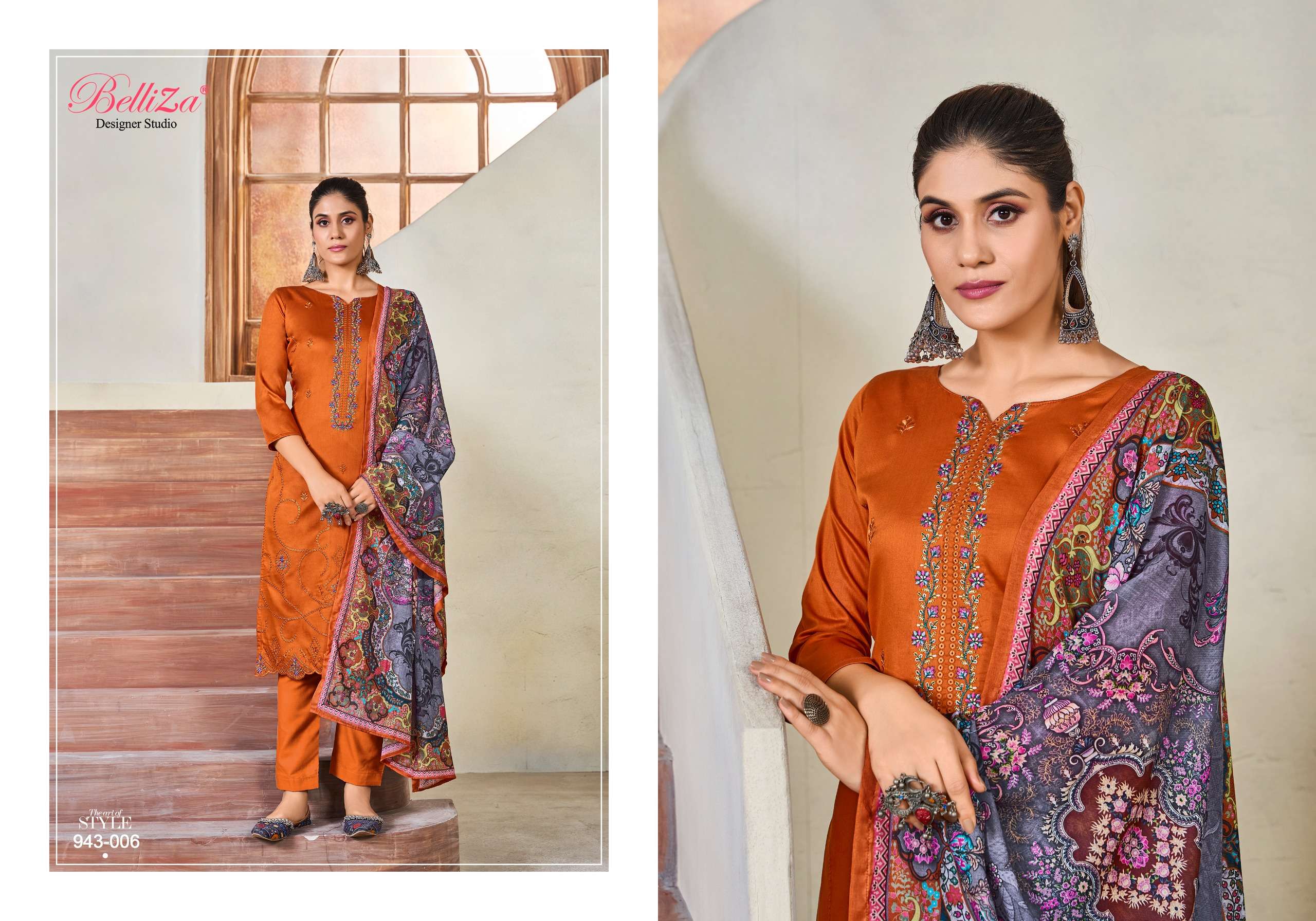 belliza desinger studio jashn e ishq vol 10 jam elegant salwar suit catalog