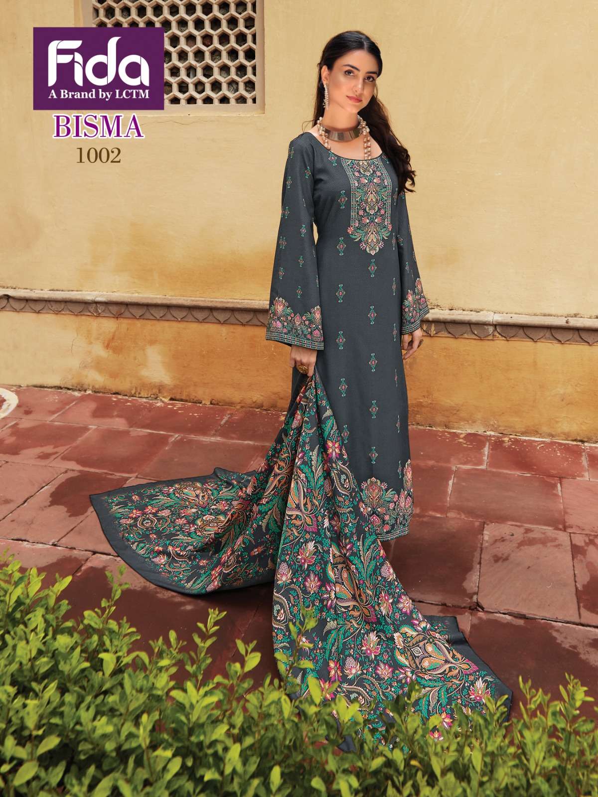 fida bisma kashmiri wool elegant salwar suit catalog