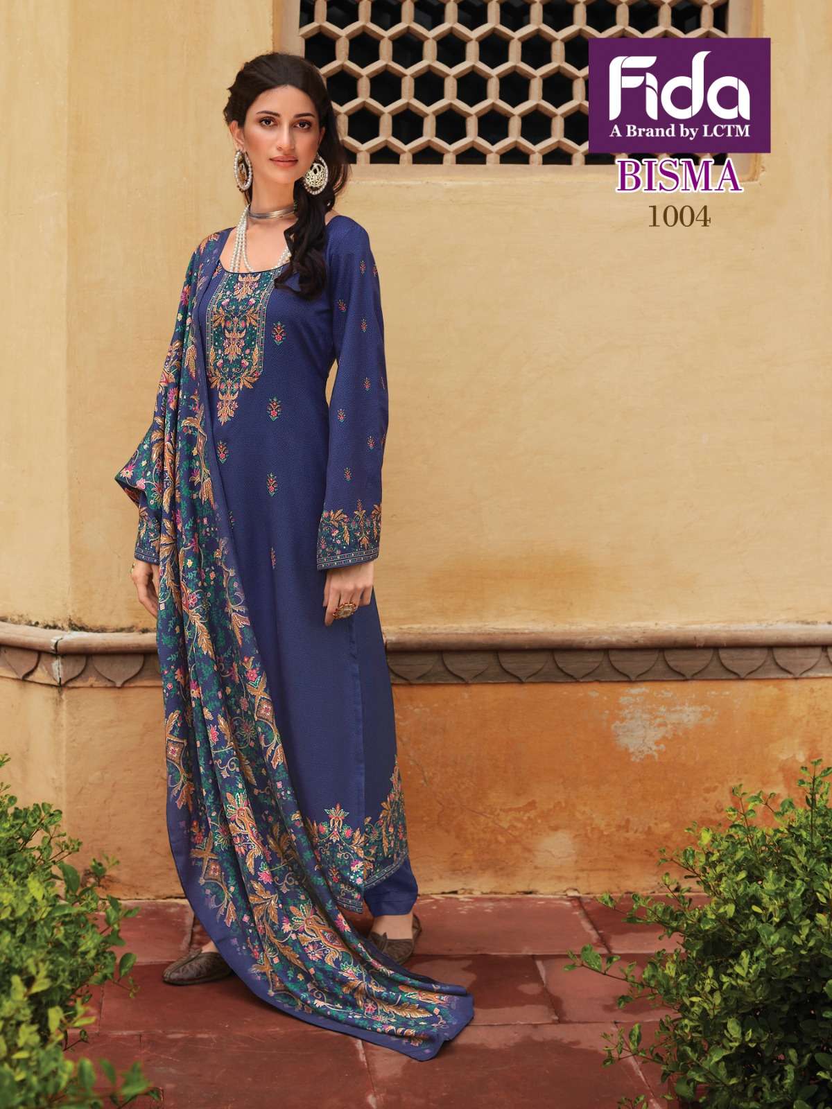 fida bisma kashmiri wool elegant salwar suit catalog