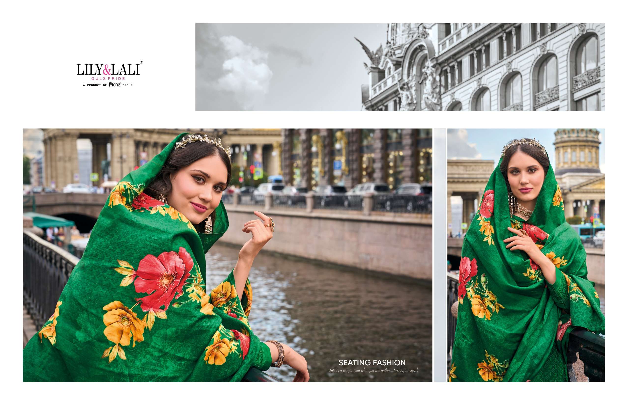 lily and lali alamzeb vichitra silk grace ful look top bottom with dupatta catalog