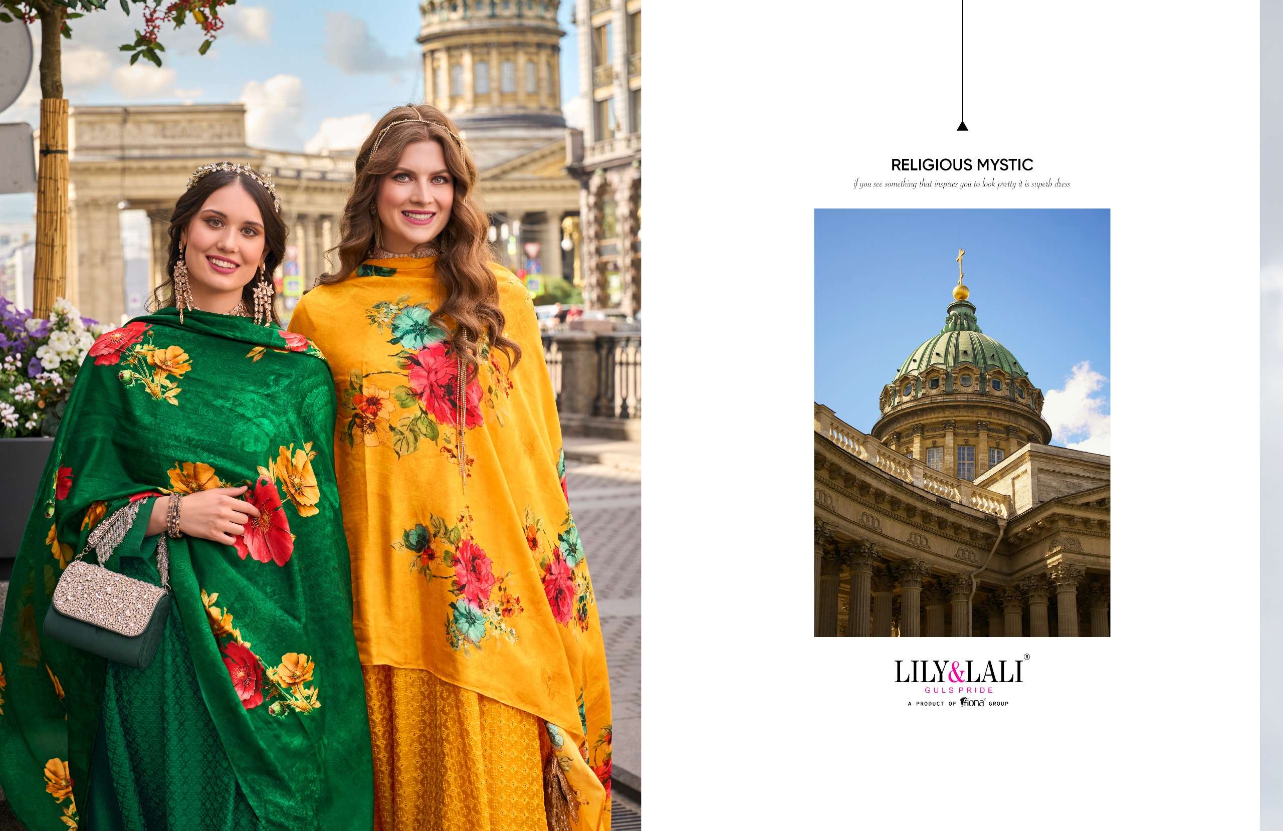 lily and lali alamzeb vichitra silk grace ful look top bottom with dupatta catalog