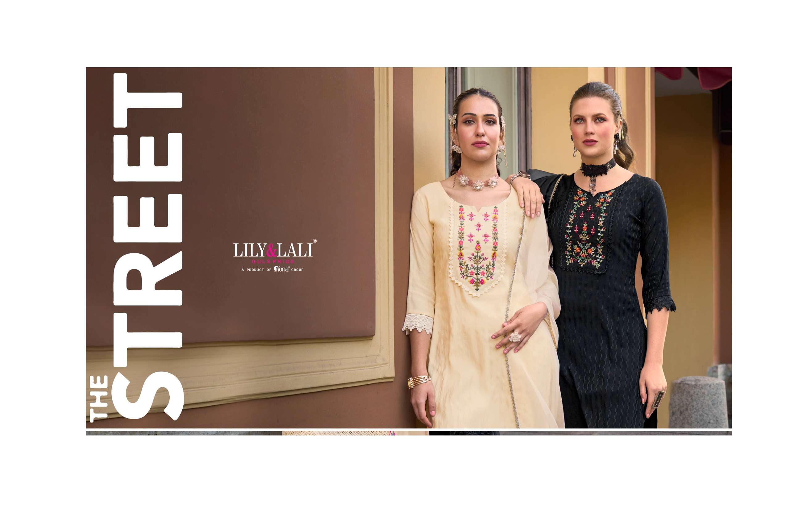 lily and lali mehwish jacquard new nad modern look top bottm with dupatta catalog