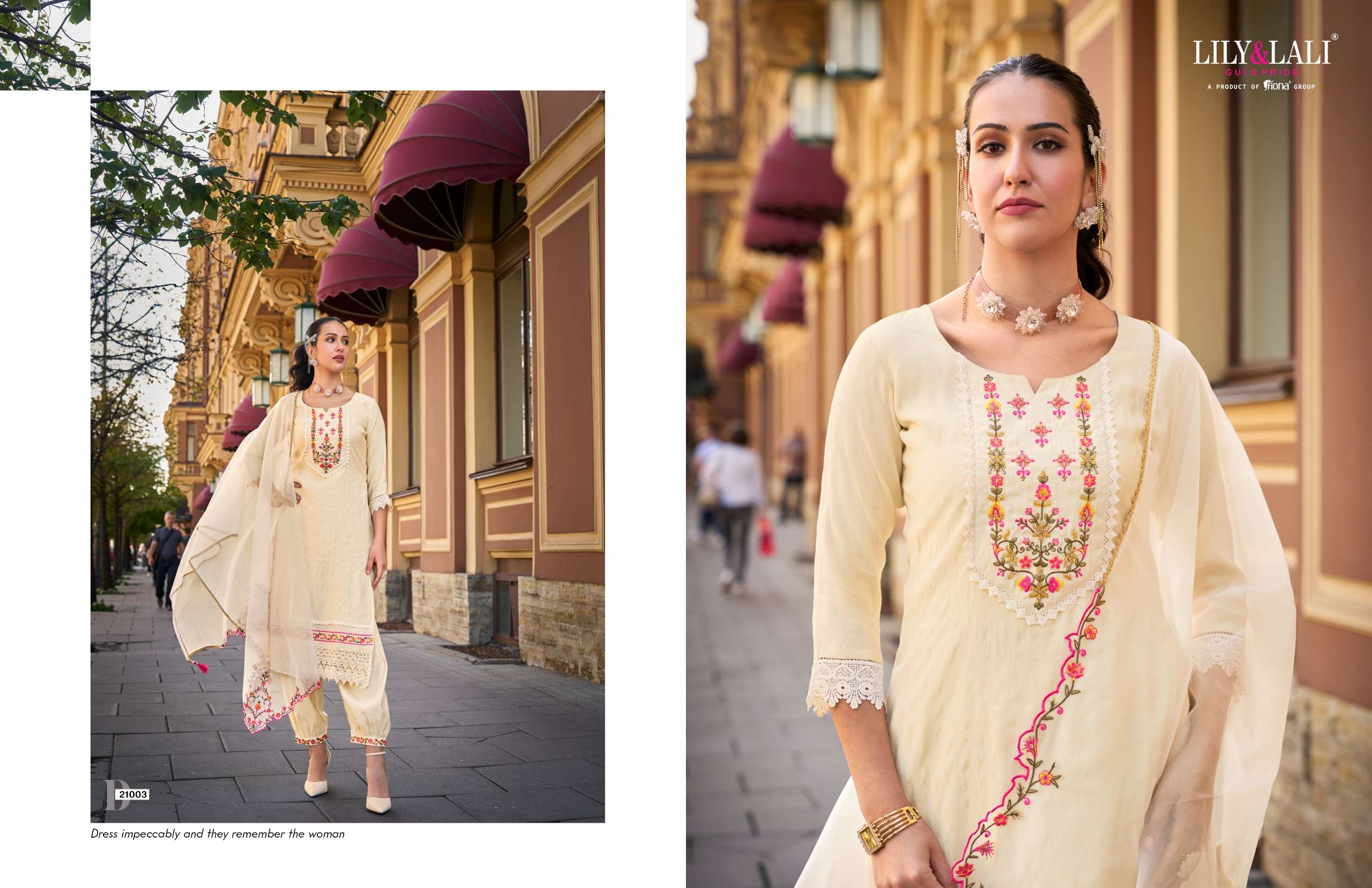 lily and lali mehwish jacquard new nad modern look top bottm with dupatta catalog