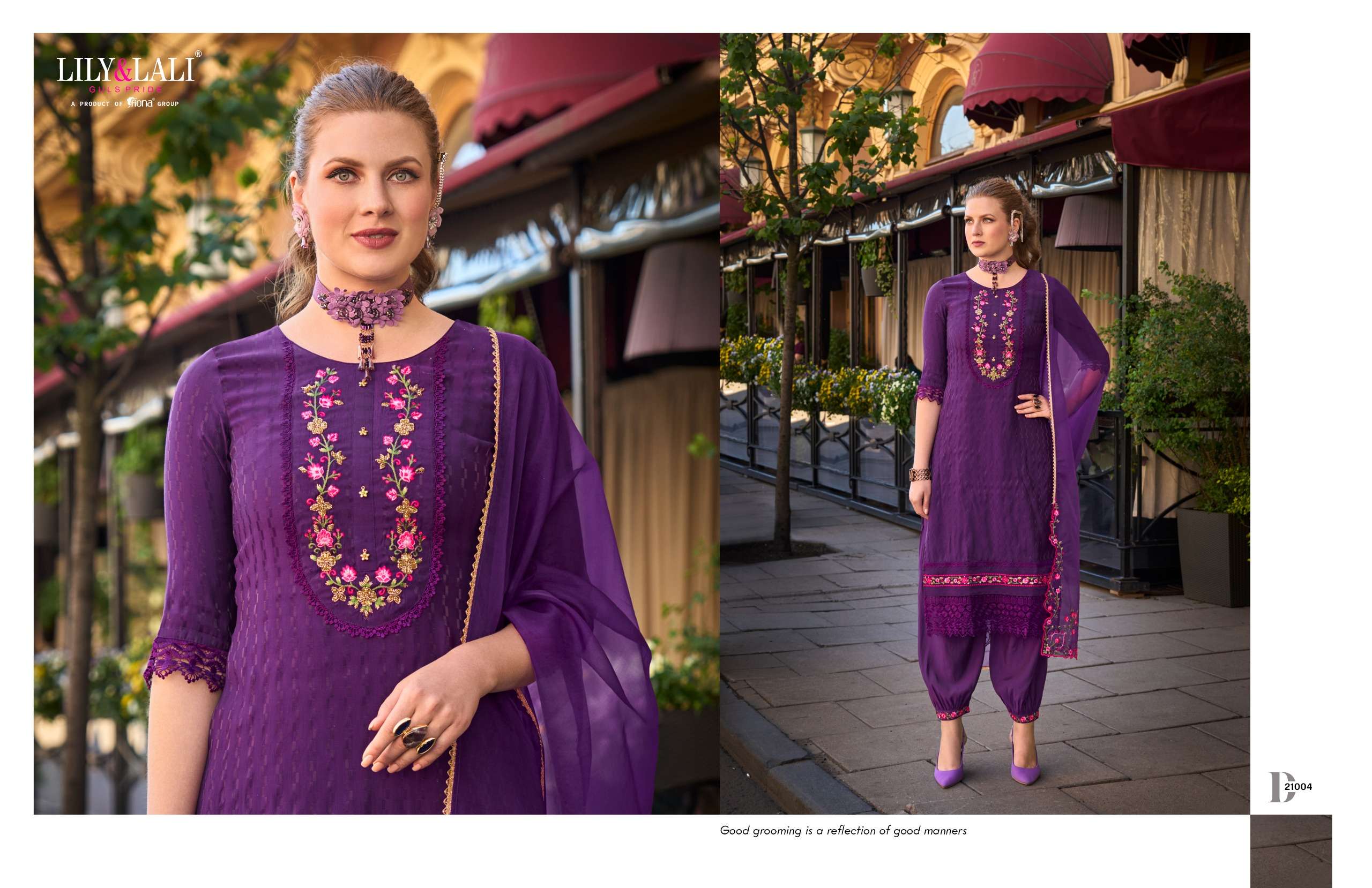 lily and lali mehwish jacquard new nad modern look top bottm with dupatta catalog