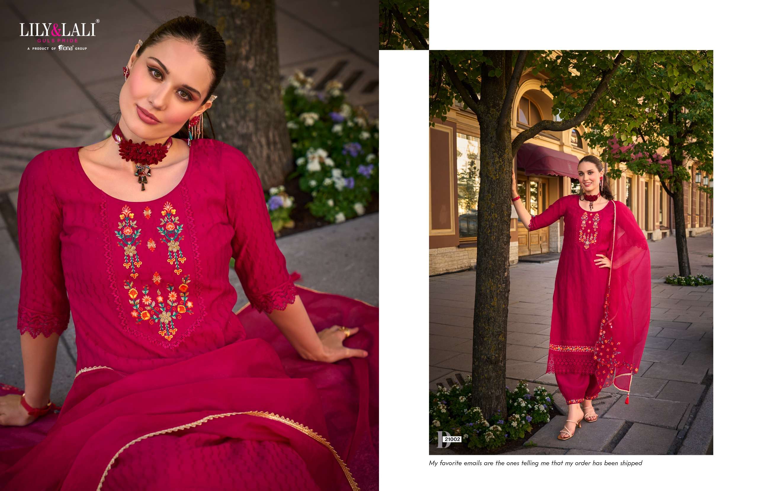 lily and lali mehwish jacquard new nad modern look top bottm with dupatta catalog