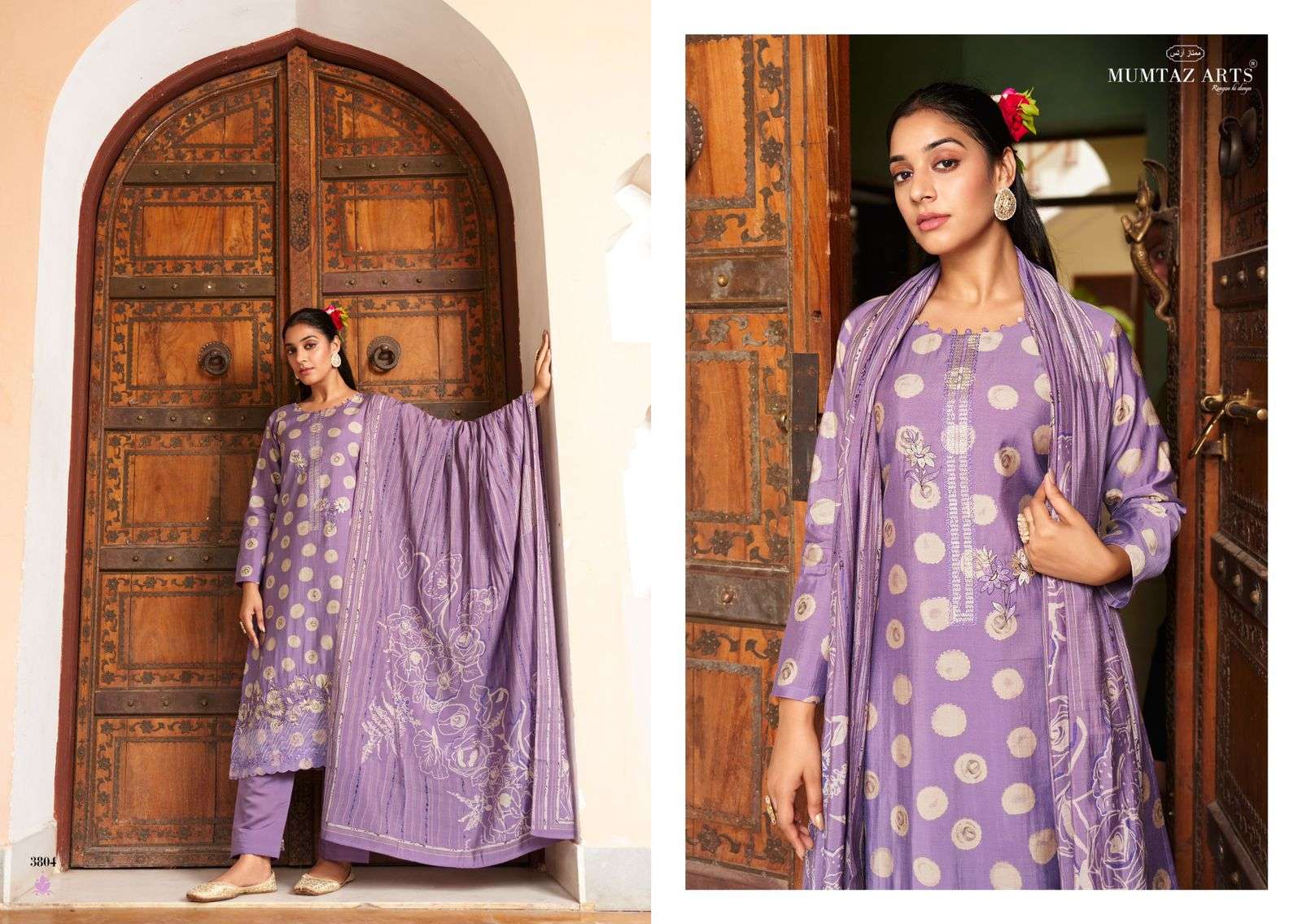 mumtaz art jasmine viscose musline regal look salwar suit catalog