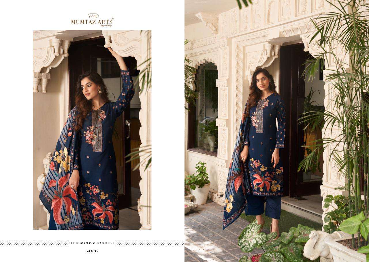 mumtaz art mannat pure viscese elegant look salwar suit catalog