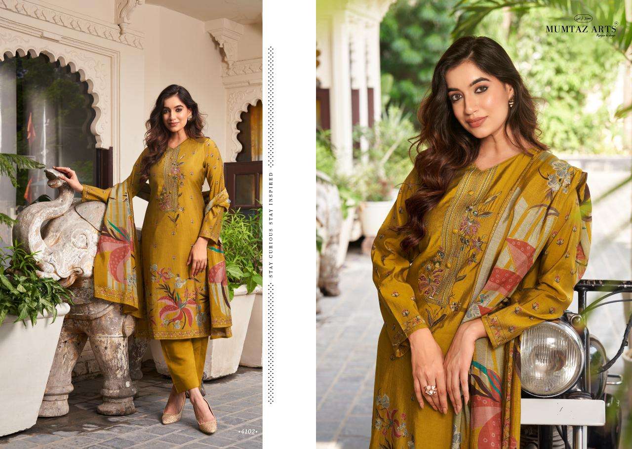 mumtaz art mannat pure viscese elegant look salwar suit catalog