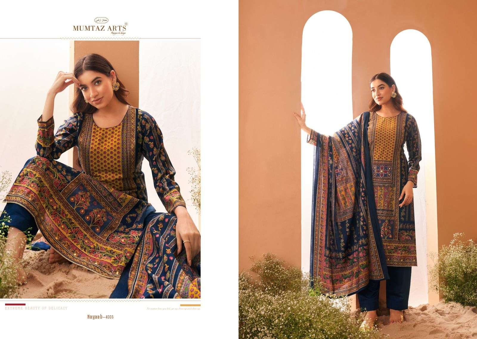 mumtaz art nayaab vol 2 viscose musline decent look salwar suit catalog