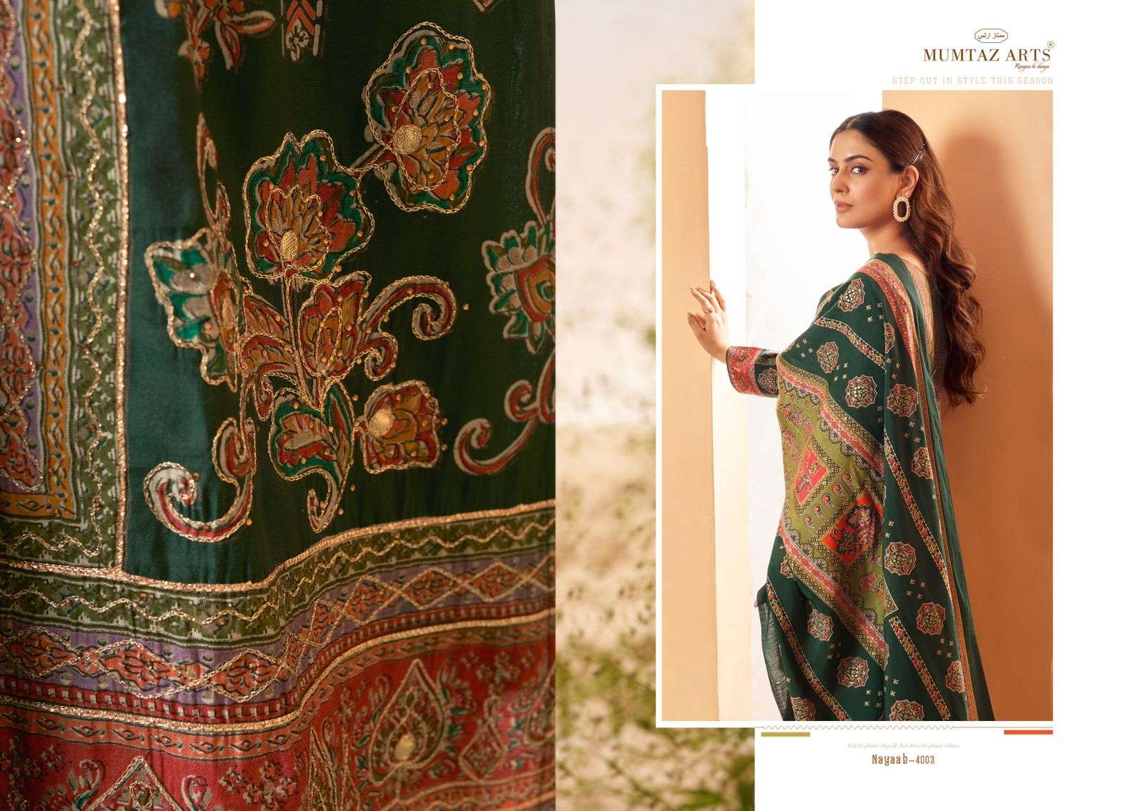 mumtaz art nayaab vol 2 viscose musline decent look salwar suit catalog