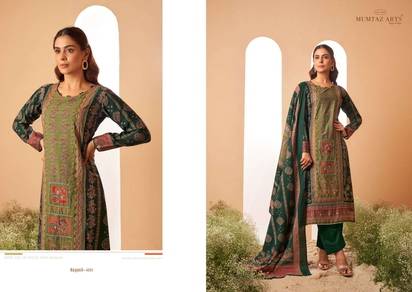 mumtaz art nayaab vol 2 viscose musline decent look salwar suit catalog