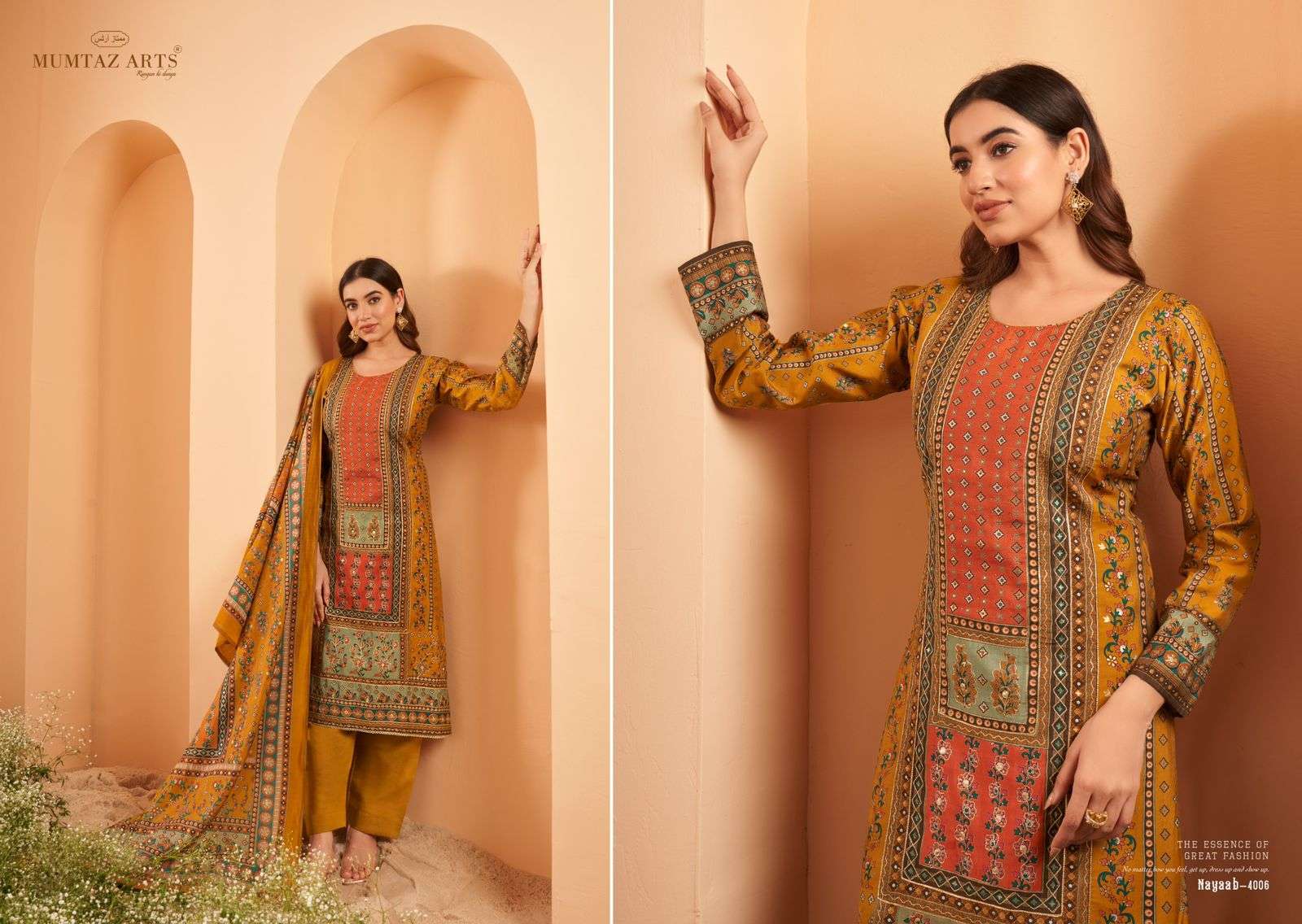 mumtaz art nayaab vol 2 viscose musline decent look salwar suit catalog