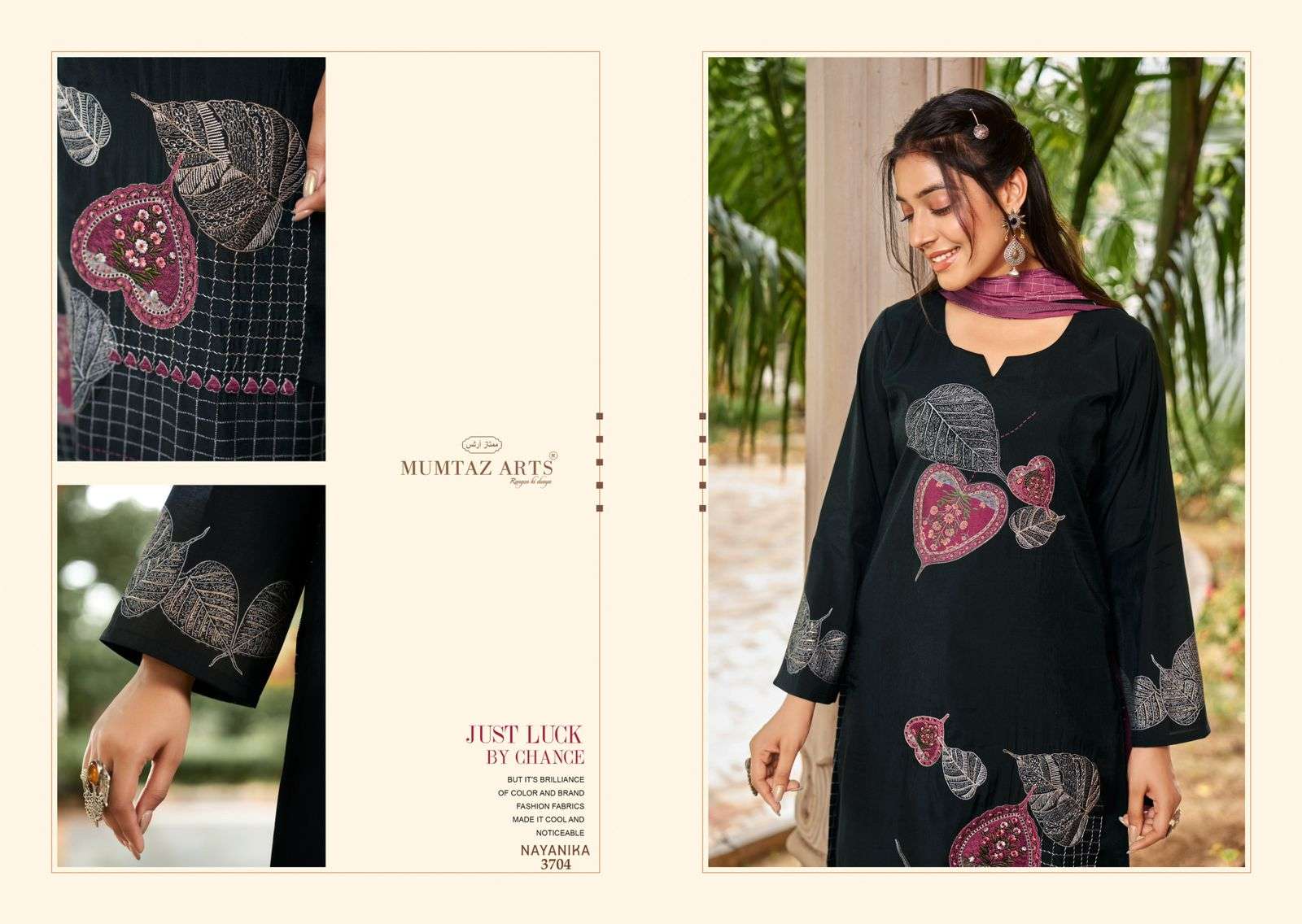 mumtaz art nayanika pure viscose elegant salwar suit catalog