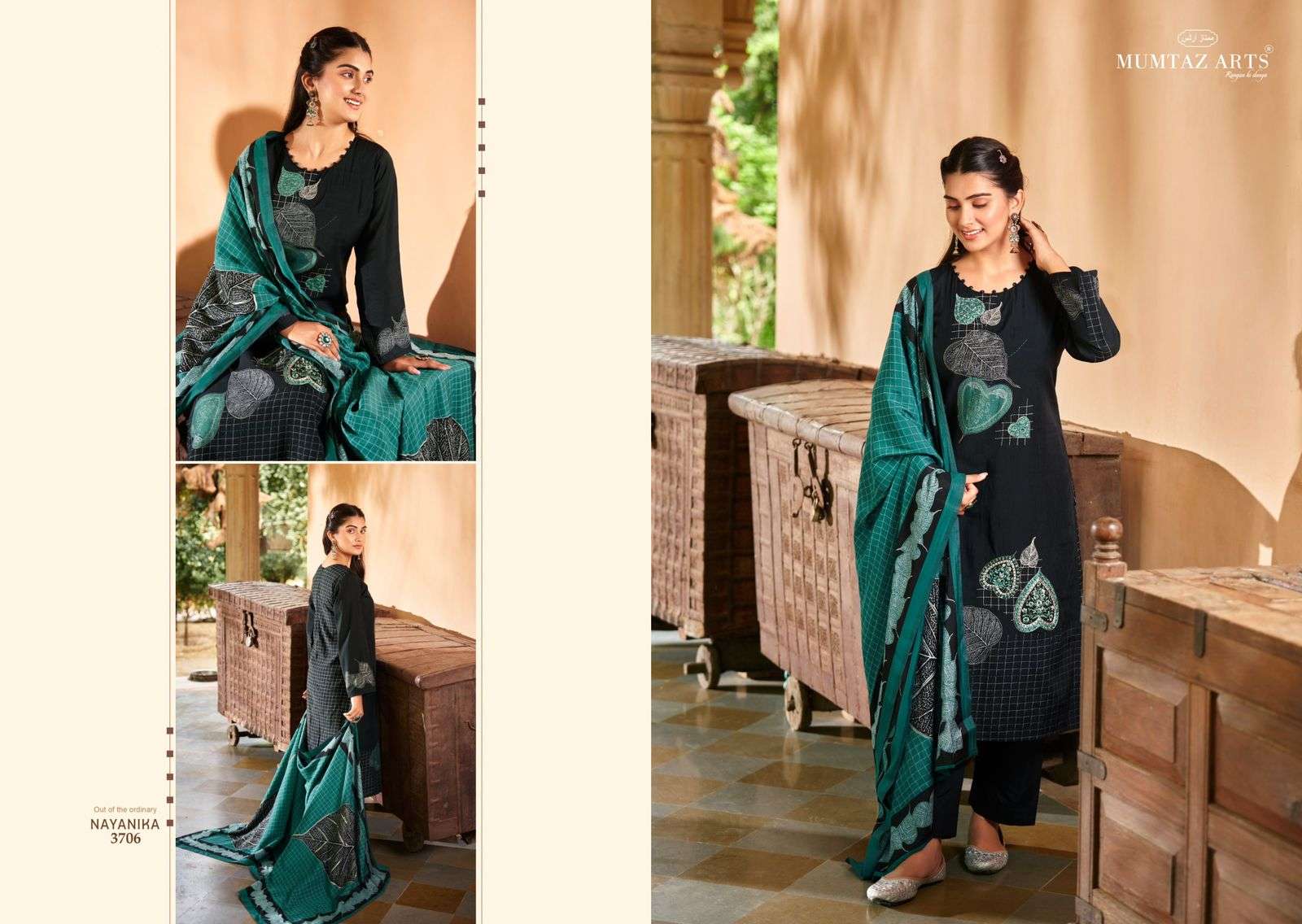 mumtaz art nayanika pure viscose elegant salwar suit catalog