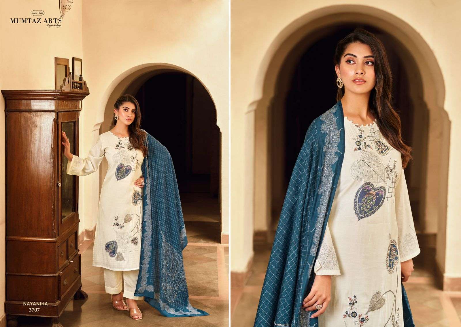 mumtaz art nayanika pure viscose elegant salwar suit catalog