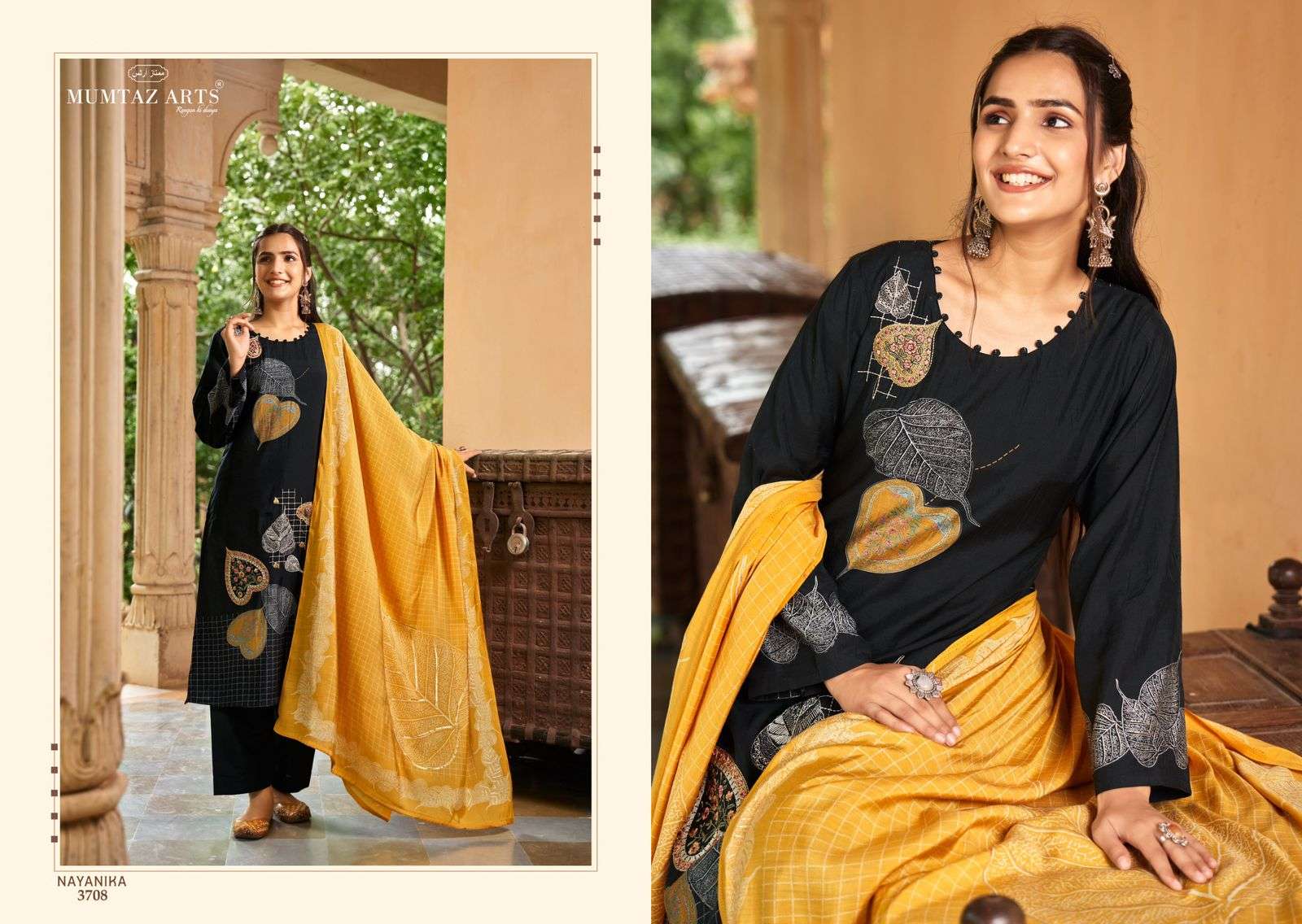 mumtaz art nayanika pure viscose elegant salwar suit catalog