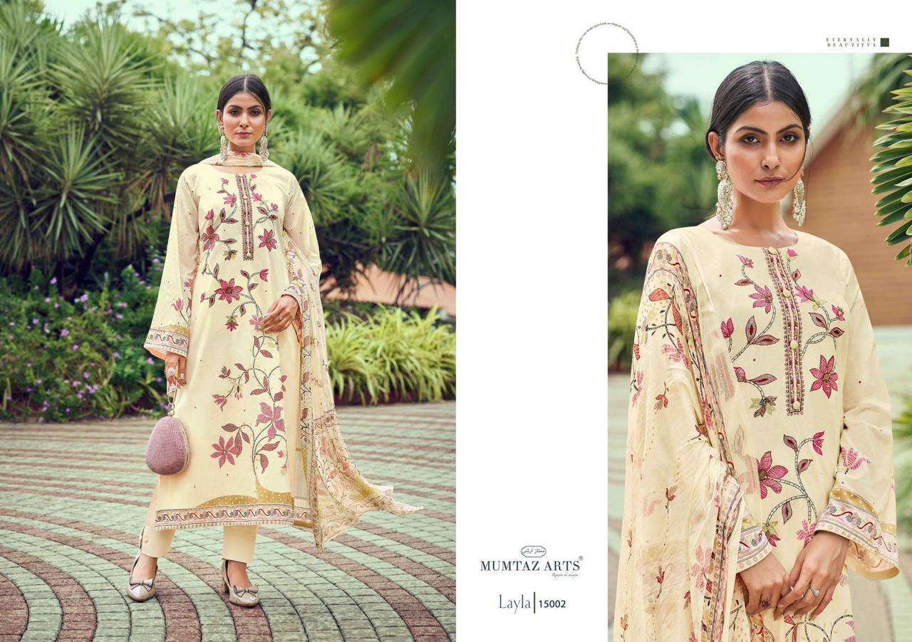 mumtaz arts layla jam satin regal look salwar suit catalog