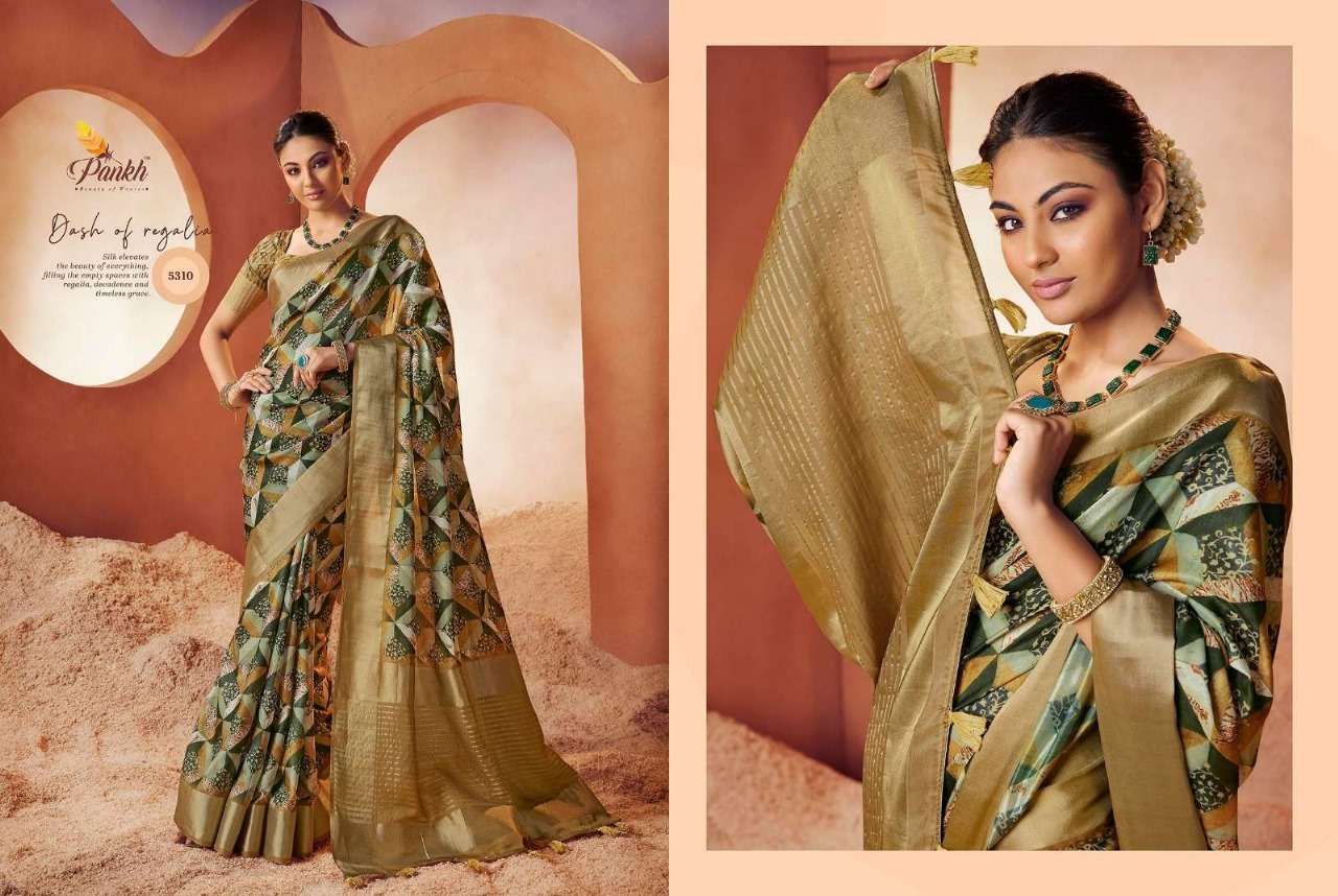 pankh chappa vol 5 chap silk exclusive look saree catalog