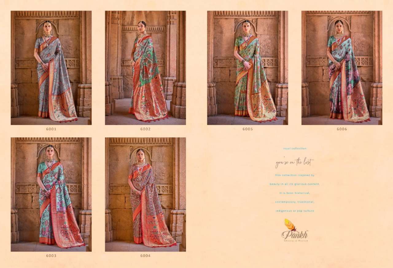 pankh hertiage royal fancy paithani exclusive look saree catalog