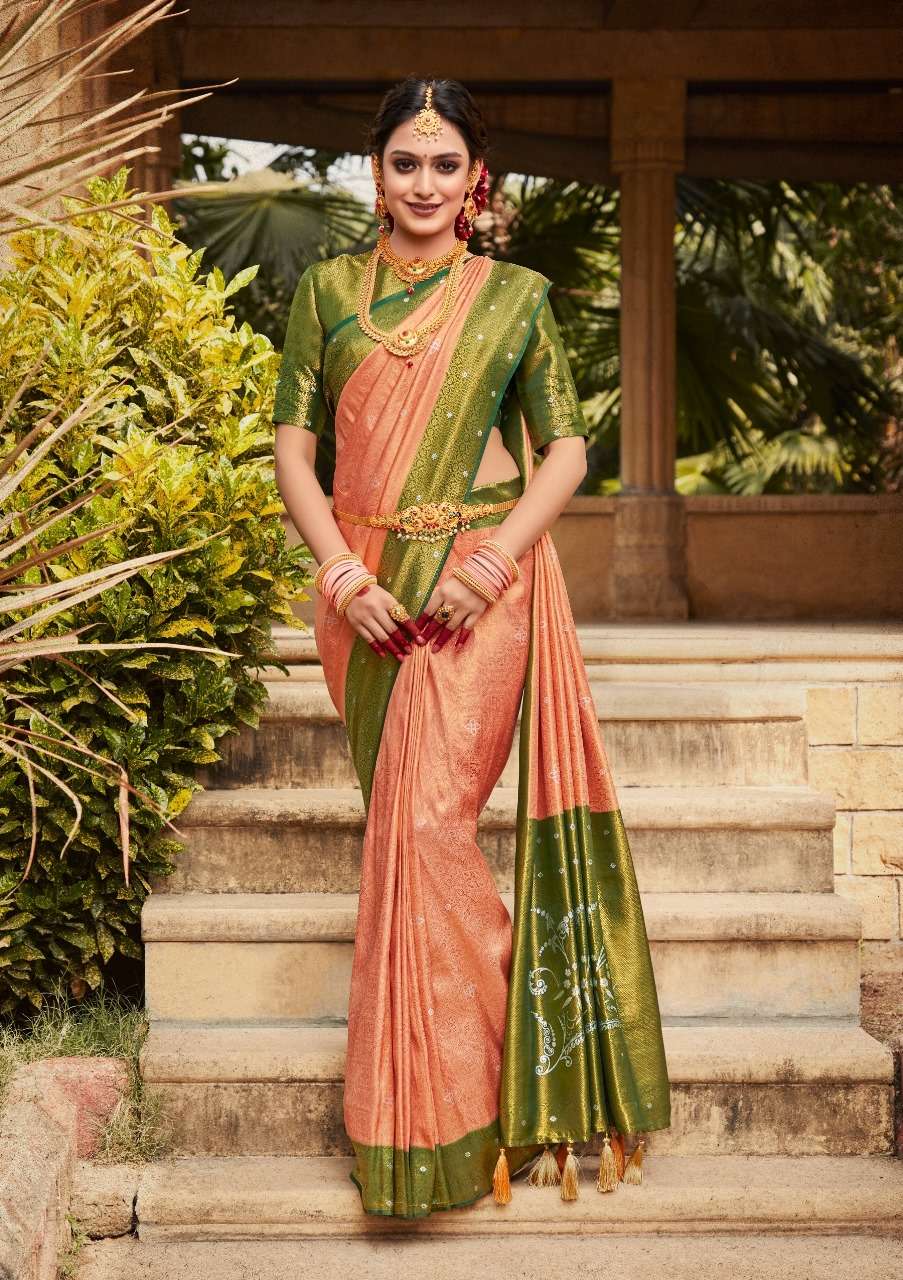 pankh virasat vol 1 soft silk attrective look saree catalog