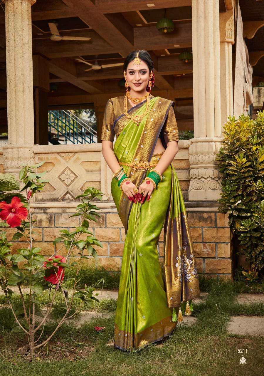 pankh virasat vol 1 soft silk attrective look saree catalog