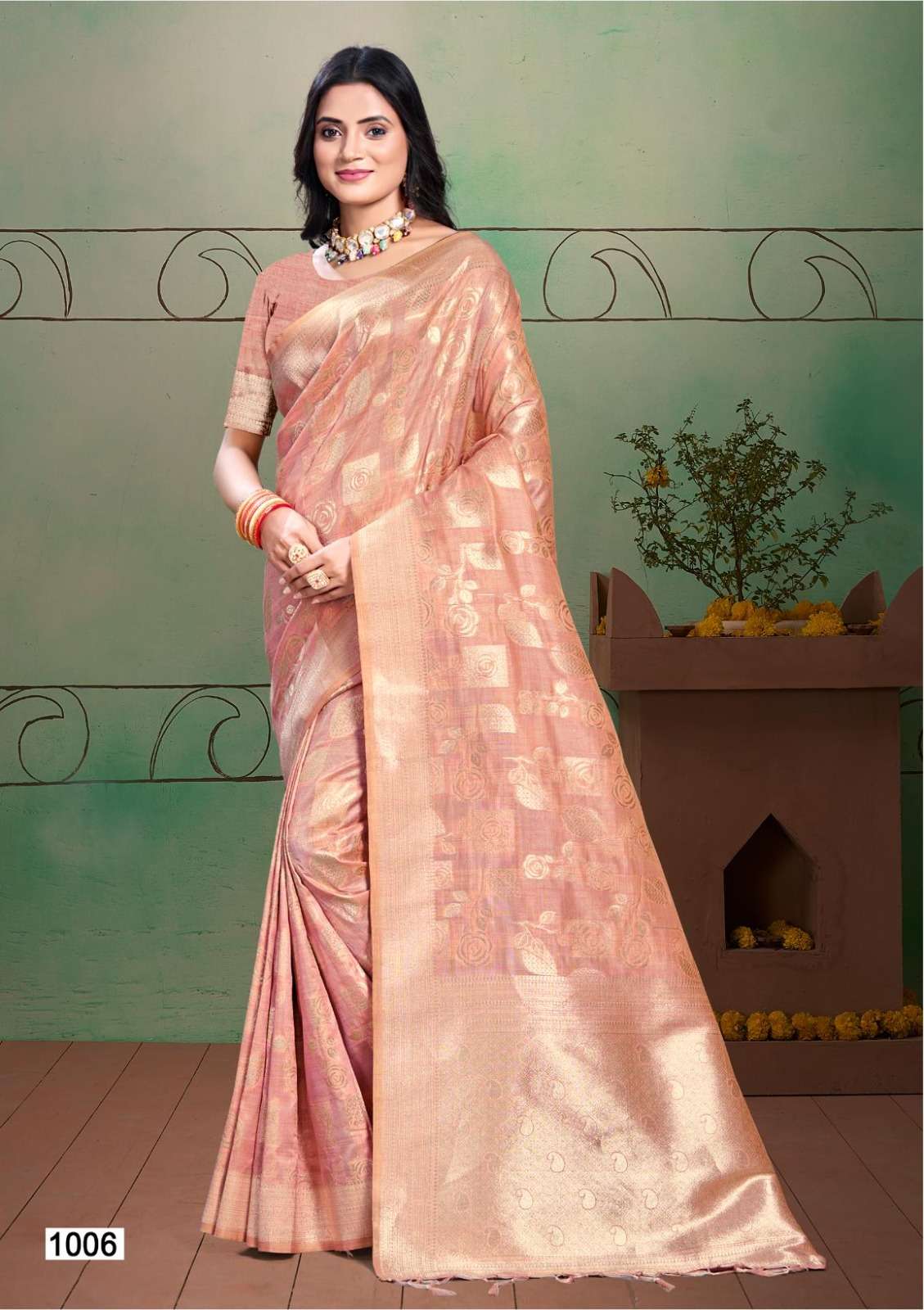 sanam print bunawat Anubhuti Silk VOL 03 silk regal look saree catalog