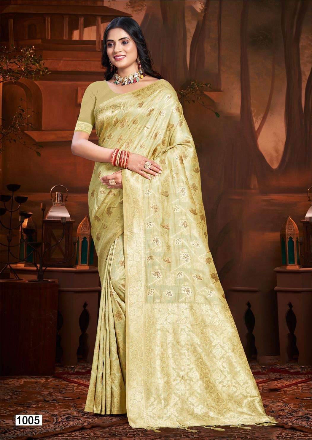 sangam prints bunawat Anubhuti Silk VOL 02 cotton silk exclusive look saree catalog