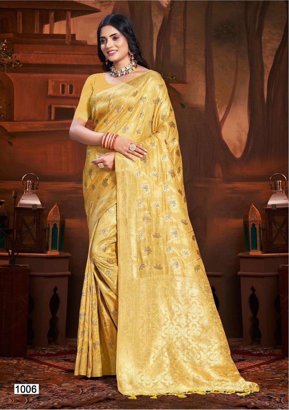 sangam prints bunawat Anubhuti Silk VOL 02 cotton silk exclusive look saree catalog