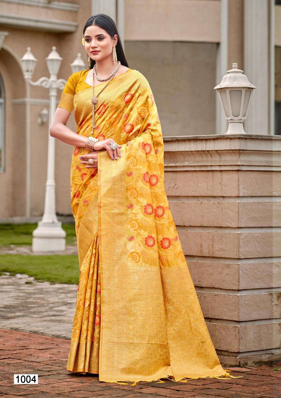 sangam prints bunawat Roopnikhar silk exclusive look saree catalog