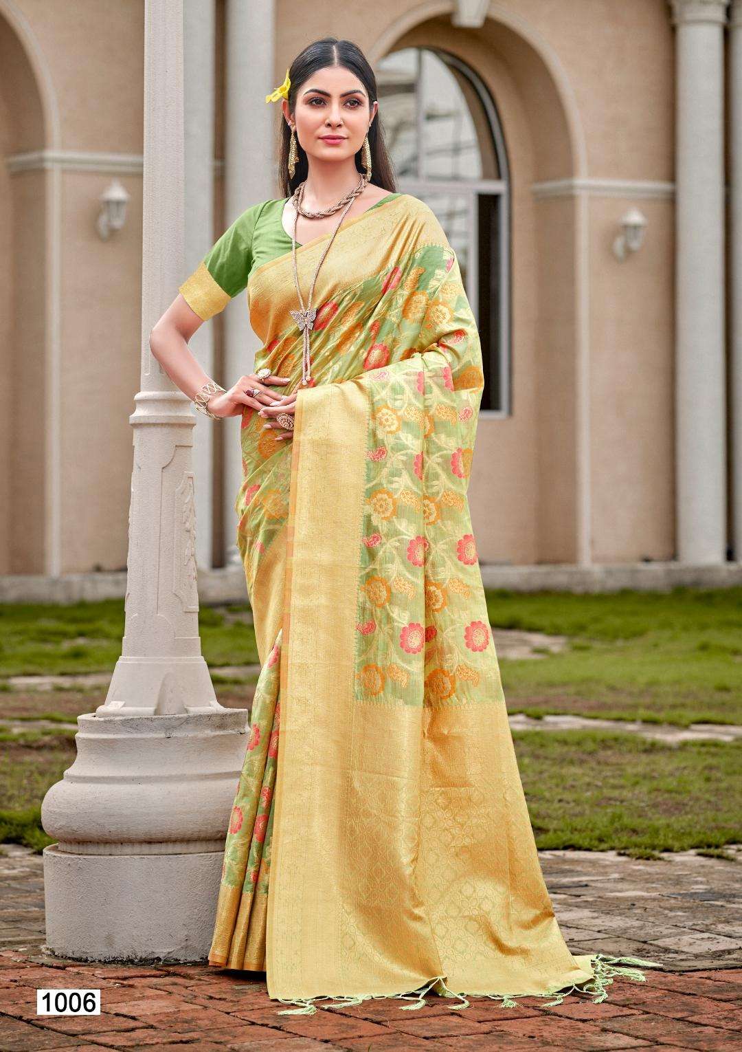 sangam prints bunawat Roopnikhar silk exclusive look saree catalog