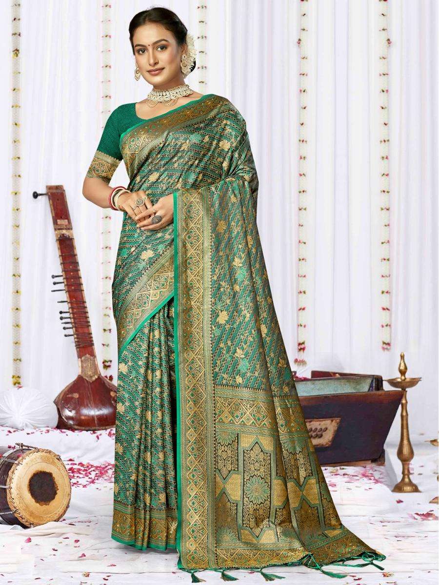 sangam prints bunawat sagarika satan satin silk exclusive look saree catalog