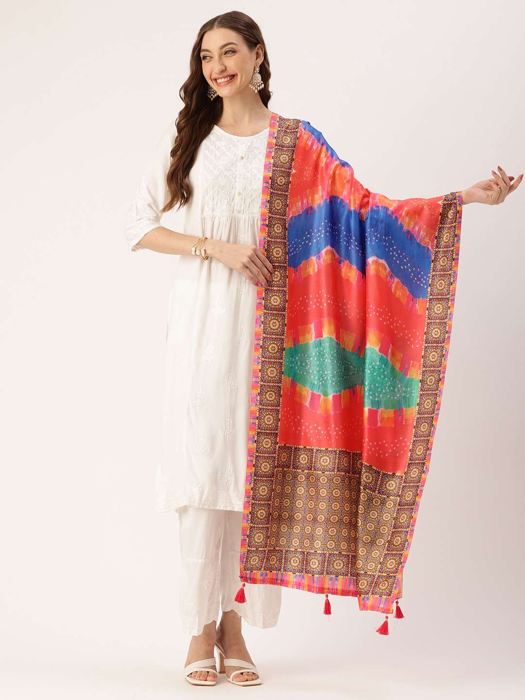 sangam prints bunawat sangam dupatta vol 3 cotton regal llok duaptta catalog