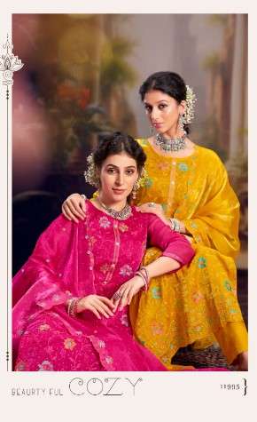 triple aaa kalgi berberry silk catchy look salwar suit catalog