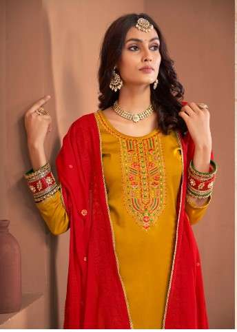 triple aaa noopur edition 3 pure jam silk cotton exclusive look salwar suit catalog