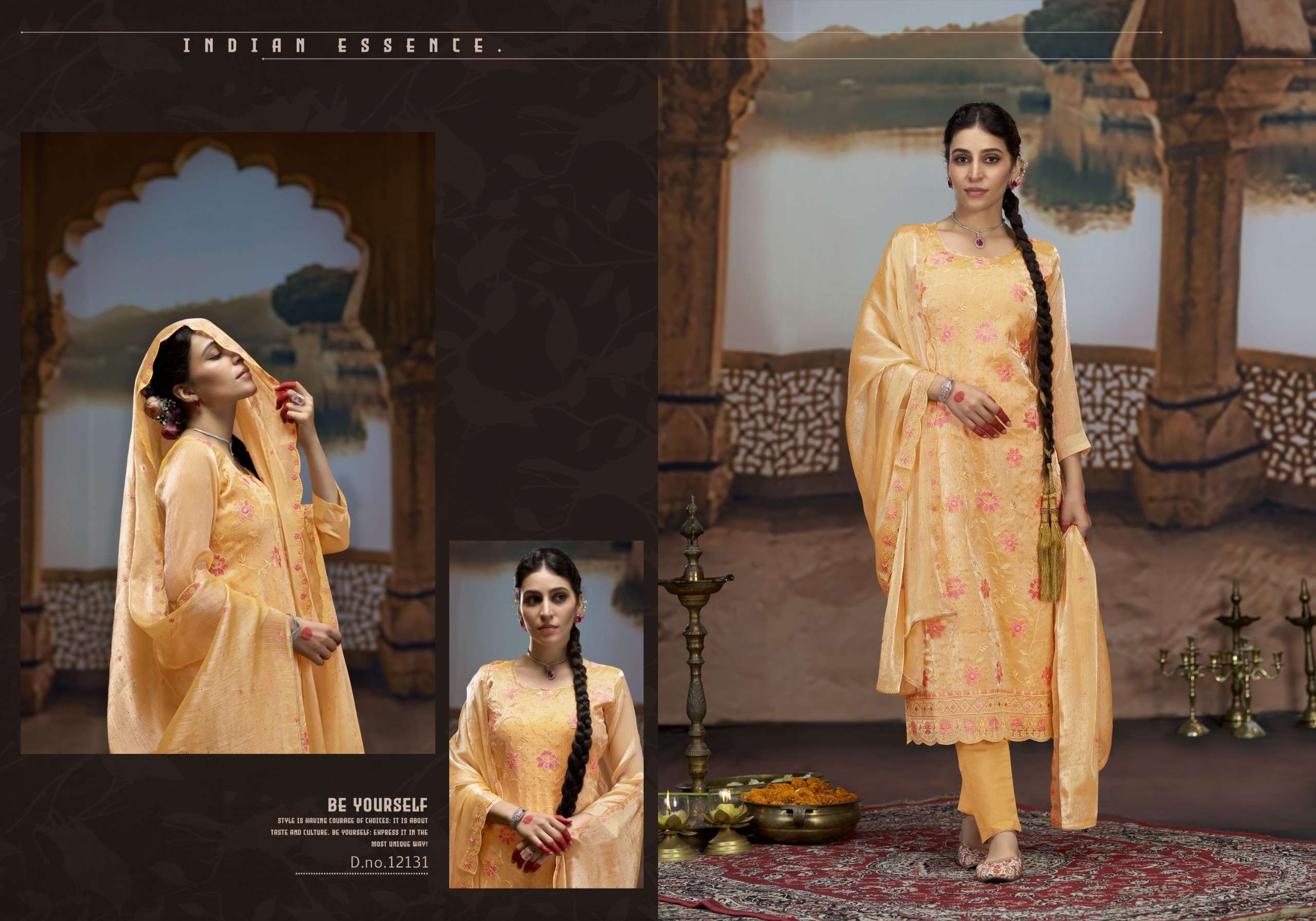 triple aaa oscar Berberry Silk exclusive look salwar suit catalog