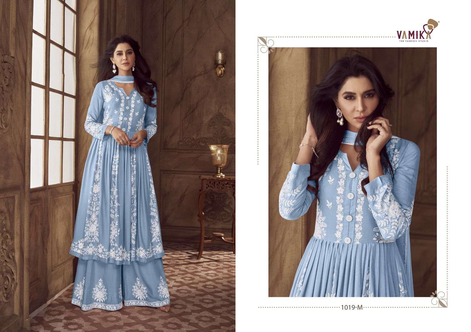 vamika tm lakhnavi vol 4 silver coin rayon exclusive look salwar suit catalog