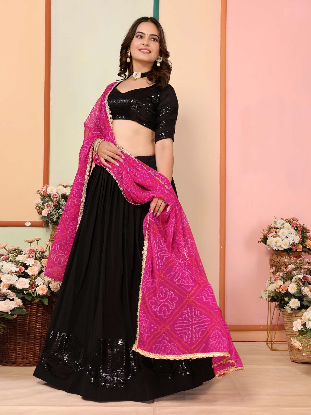 vivera aaradhya  vichitra decent embroidery look lehenga choli catalog