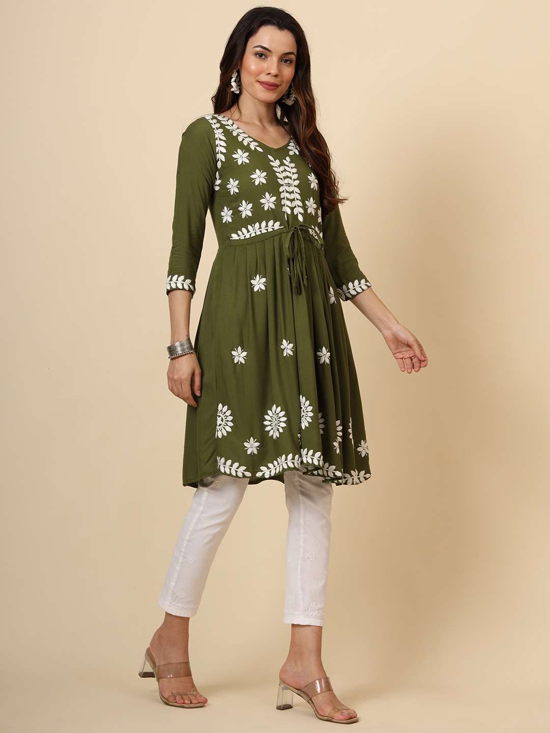 vivera Navkar Kurtis rayon elegant look kurti catalog