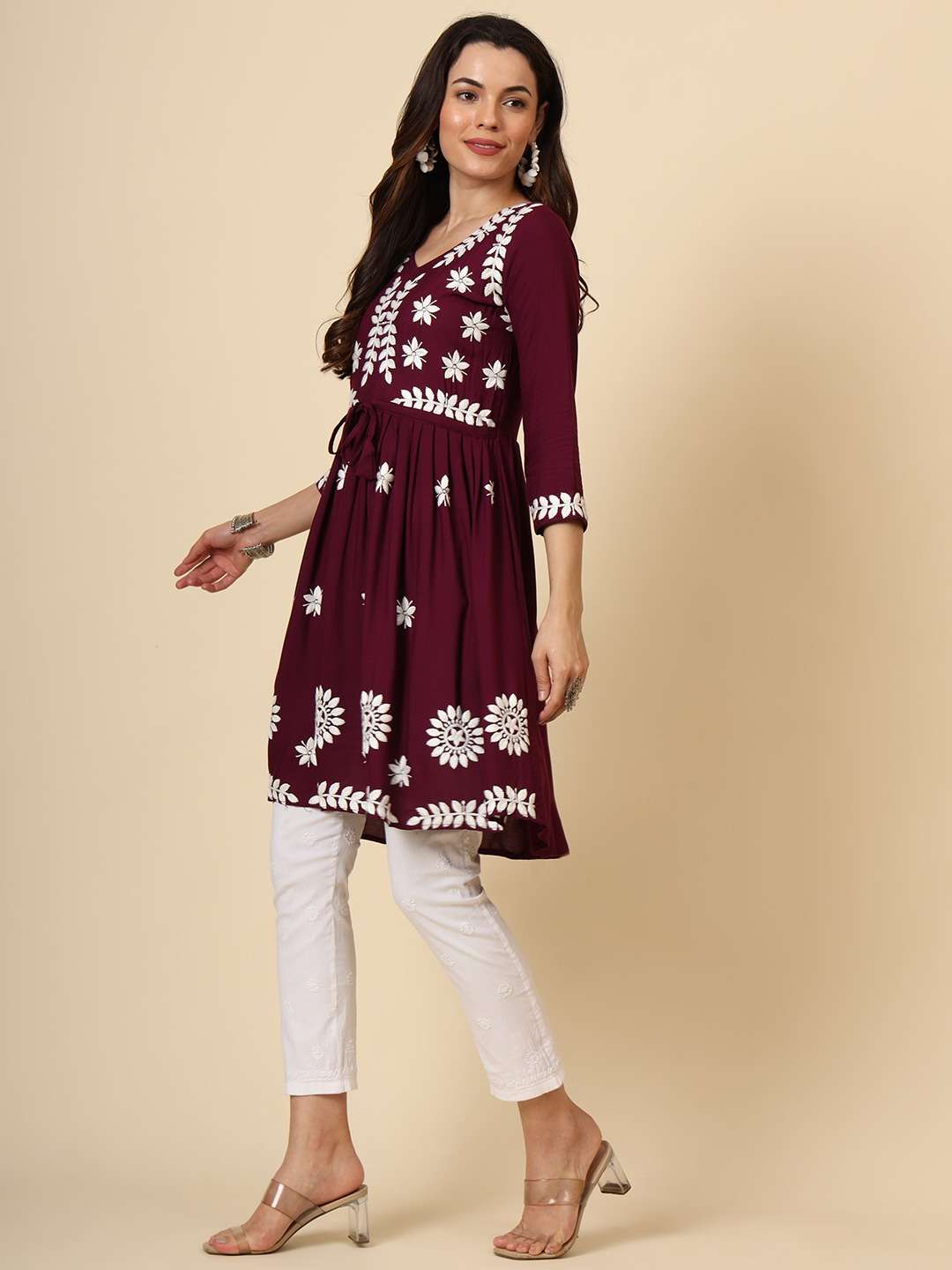 vivera Navkar Kurtis rayon elegant look kurti catalog