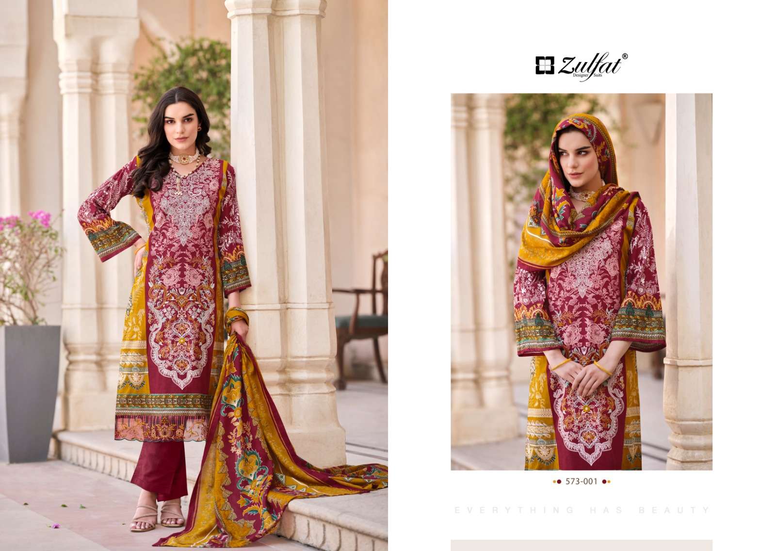 zulfat designer suits gulrez vol 3 cotton exclusive look salwar suit catalog