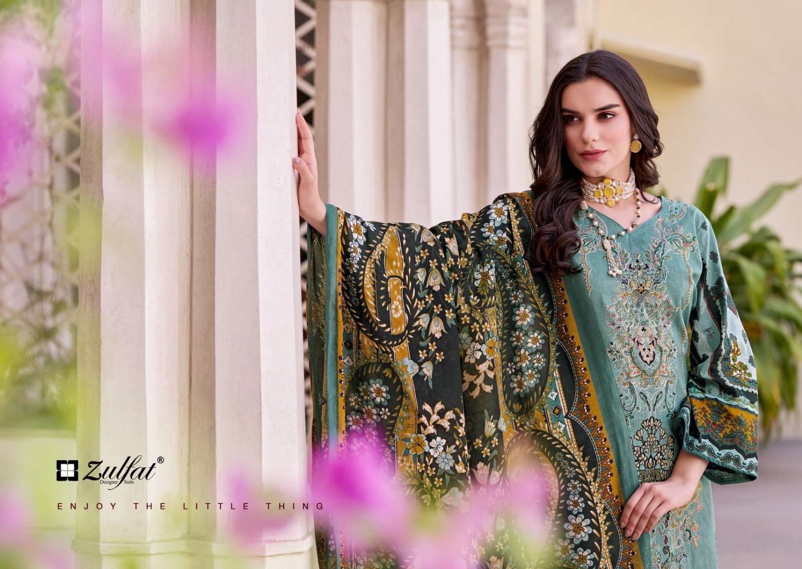 zulfat designer suits gulrez vol 3 cotton exclusive look salwar suit catalog