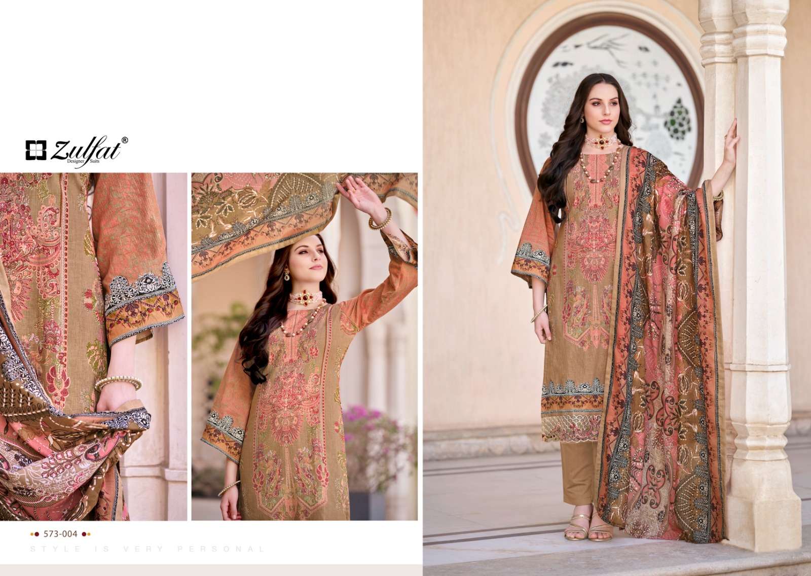 zulfat designer suits gulrez vol 3 cotton exclusive look salwar suit catalog