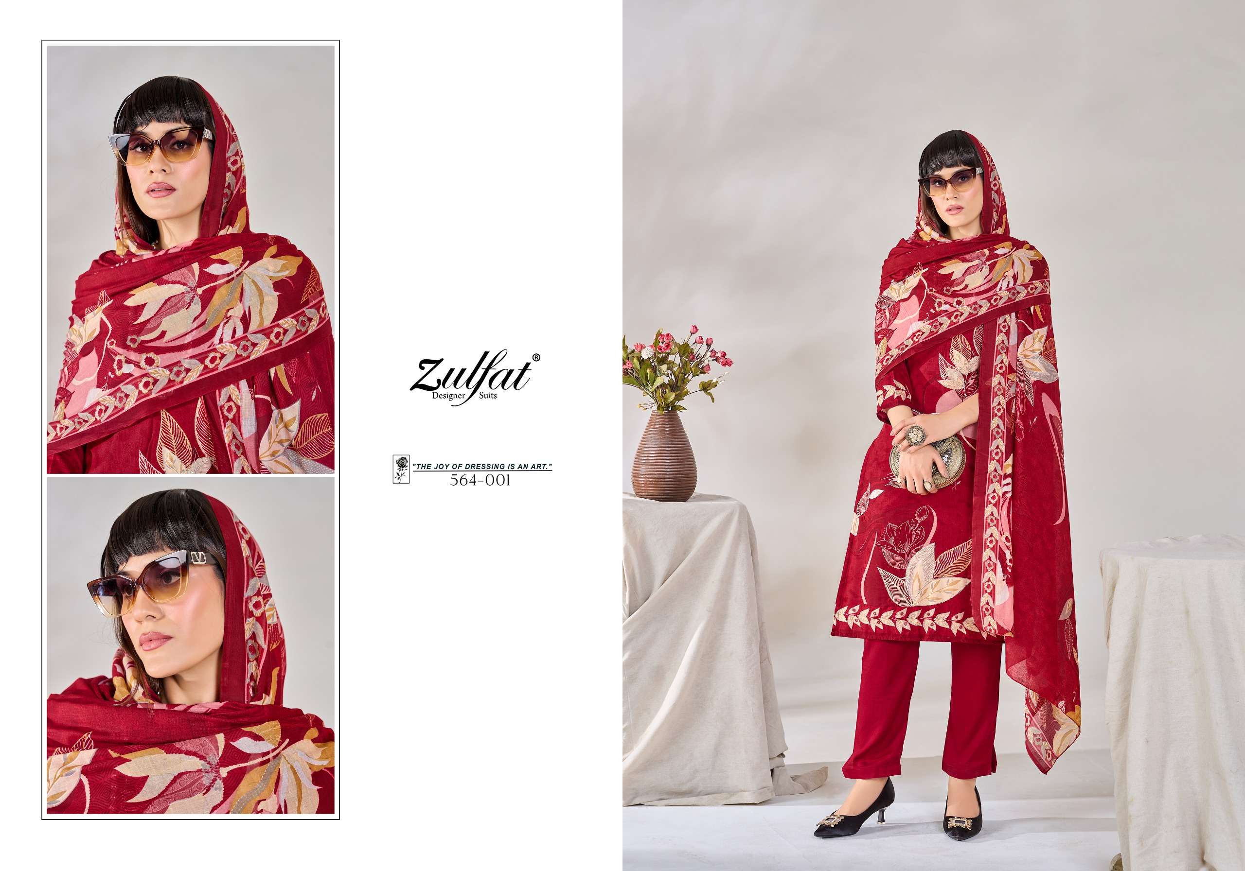 zulfat designer suits zahavi viscose rayon exclusive print salwar suit catalog