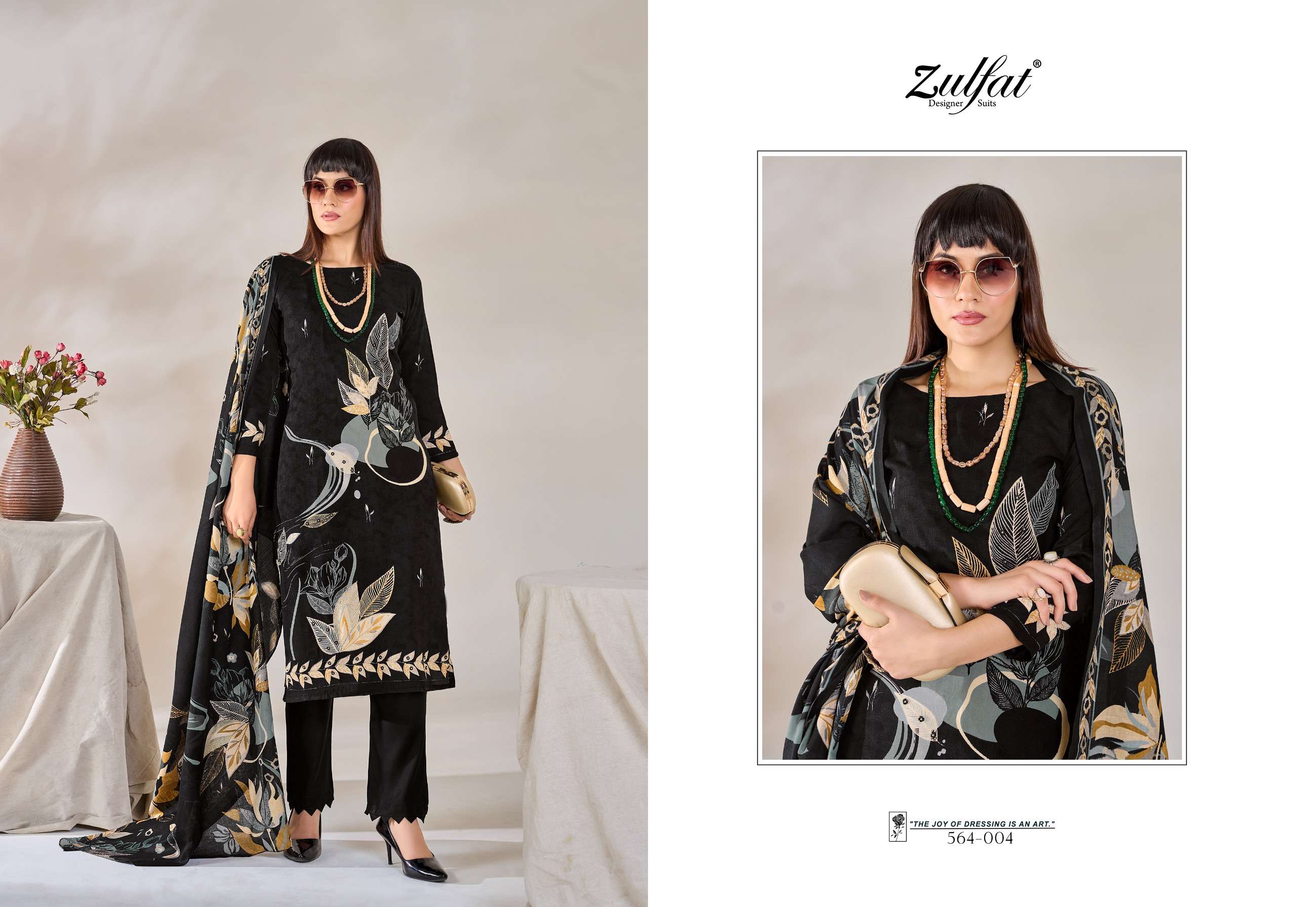 zulfat designer suits zahavi viscose rayon exclusive print salwar suit catalog