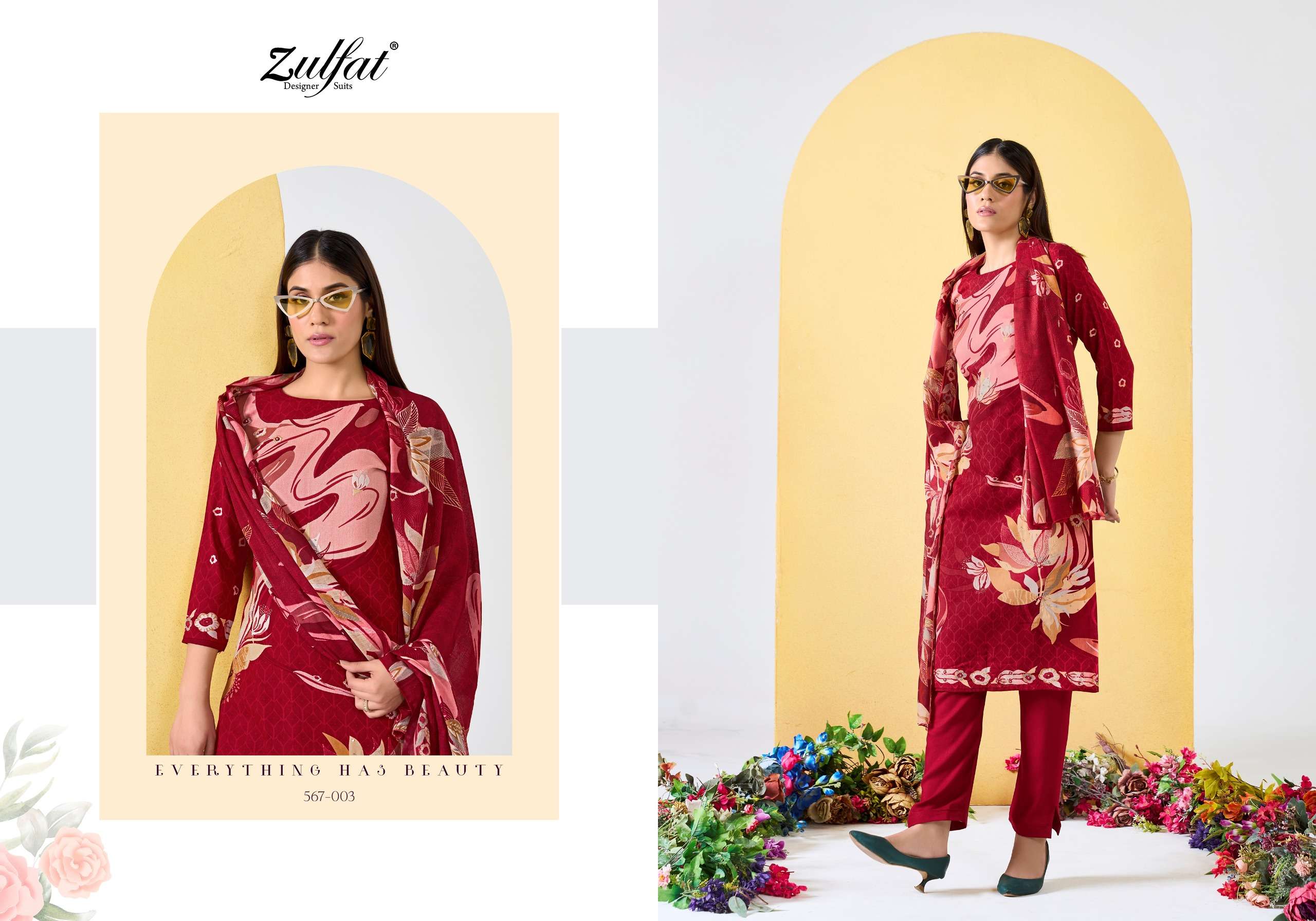 zulfat designer suits zahavi vol 2 viscose exclusive look salwar suit catalog